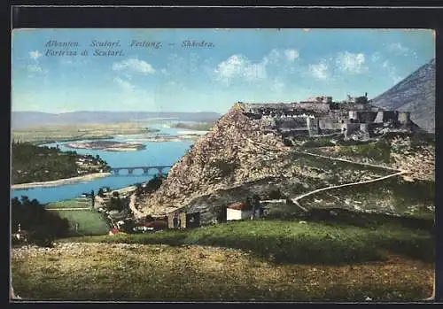 AK Shkodra, Blick auf die Festung