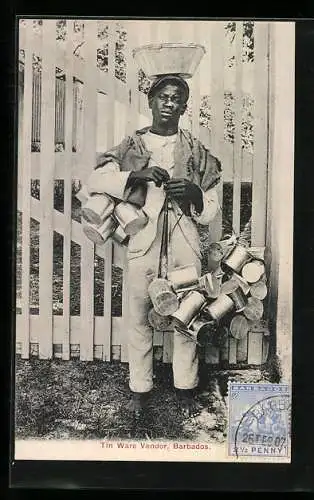 AK Barbados, Tin Ware Vendor