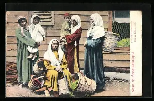 AK Constantinople, Femmes bohemiennes