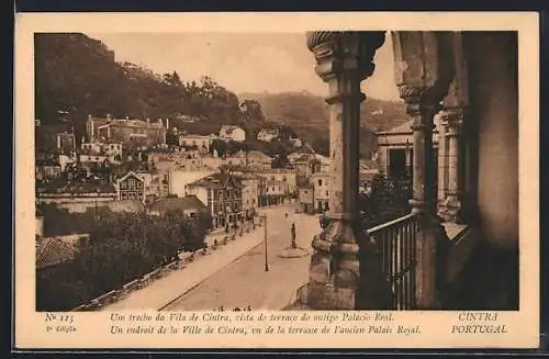 AK Cintra, Um trecho da Vila de Cintra, vista do terraco do antigo Palacio Real