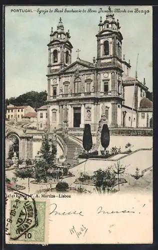 AK Lisboa, Egreja do Real Santuario do Bom Jesus do Monte em Braga