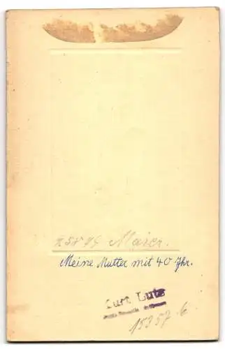 Fotografie Moriz Baumann, Augsburg, Wertachstr., Dame mit Buch sitzend neben einer Vase
