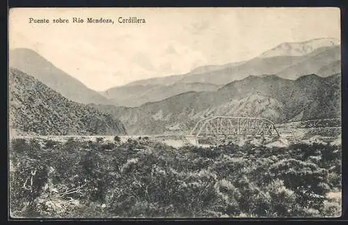 AK Cordillera, Puente sobre Rio Mendoza