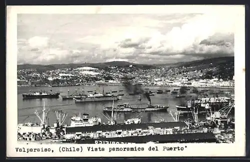 AK Valparaiso, Vista panoramica del Puerto