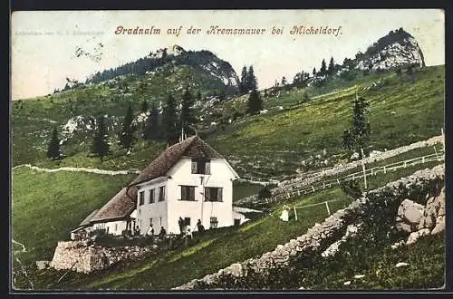 AK Micheldorf in Oberösterreich, Gradnalm auf der Kremsmauer