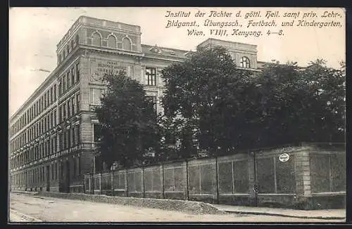 AK Wien, Institut der Töchter d. göttl. Heil., Kenyongasse 4-8