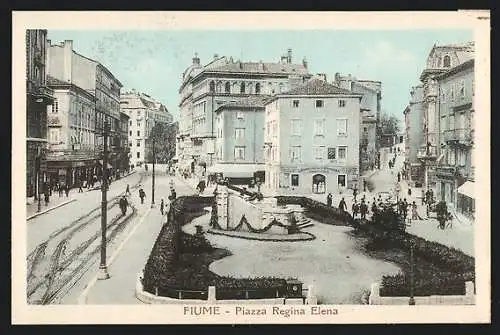 AK Fiume, Piazza Regina Elena