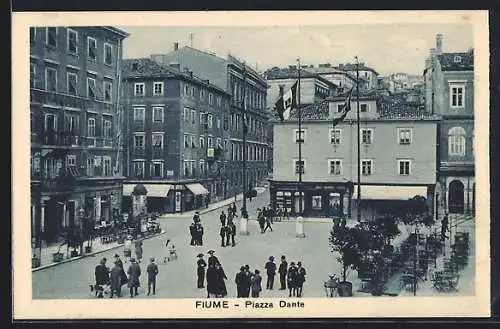 AK Fiume, Piazza Dante