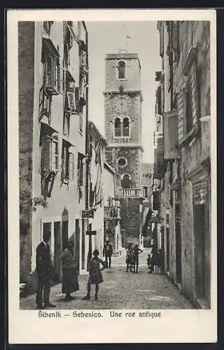 AK Sibenik, Une rue antique