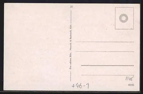 AK Köln, Opernhaus u. -Terrasse, Strassenbahn am Hohenzollernring