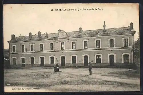 AK Savenay /L.-Inf., Facade de la Gare