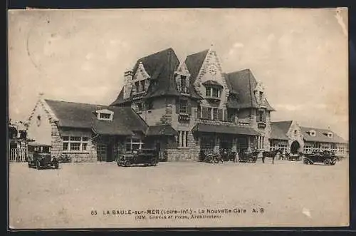 AK Baule-sur-Mer, La Nouvelle Gare