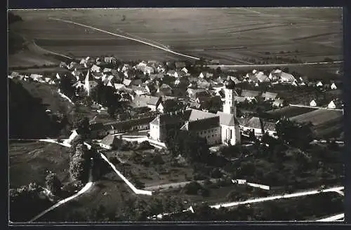 AK Mönchsdeggingen, Kleriker Noviziat, Klosterkirche der Mariannhiller Missionare