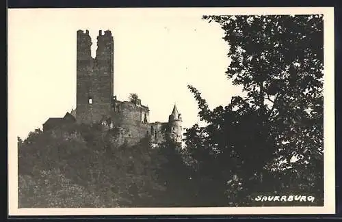 AK Sauerthal, Ruine Sauerburg