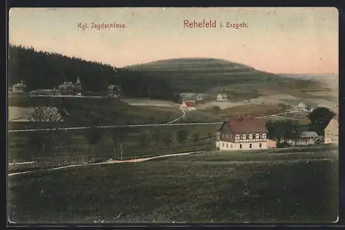 AK Rehefeld i. Erzgeb., Kgl. Jagdschloss