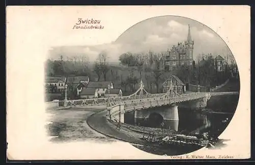 AK Zwickau, Paradiesbrücke