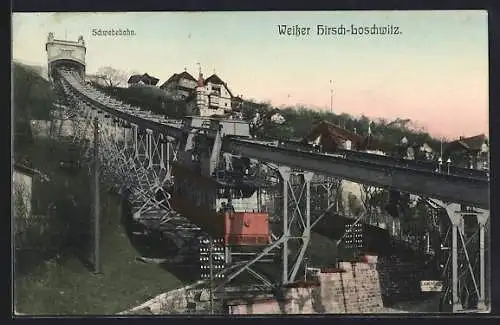 AK Dresden-Loschwitz, Schwebebahn