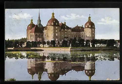 AK Moritzburg / Sachsen, Jagdschloss