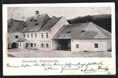 AK Hinterbrühl, Gasthof Höldrichsmühle