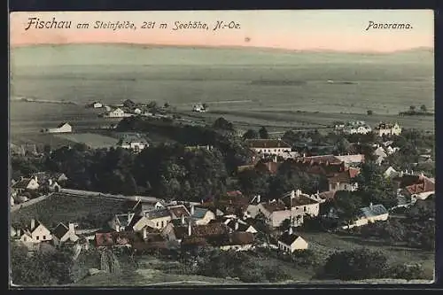 AK Fischau am Steinfelde, Panorama