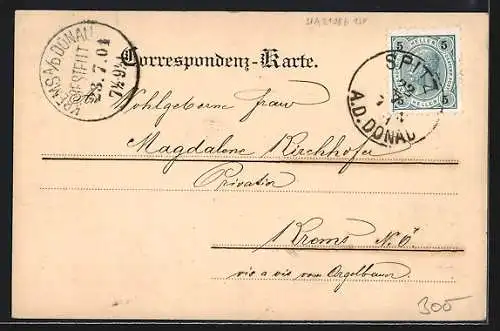 AK Spitz a. d. Donau, Kinder am Rothen Tor