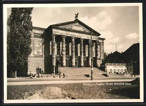 AK Posen / Poznan, Reichsgautheater