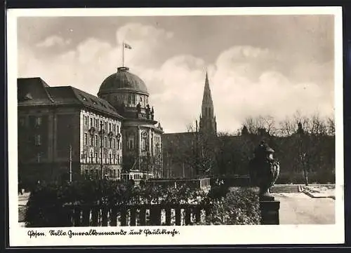 AK Posen, Generalkommando und Paulikirche