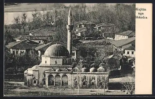 AK Shkodra, Ortspartie mit Moschee