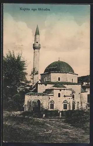 AK Shkodra, Blick auf die Moschee