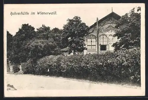 AK Wien XVII, Wienerwald, Rohrerhütte