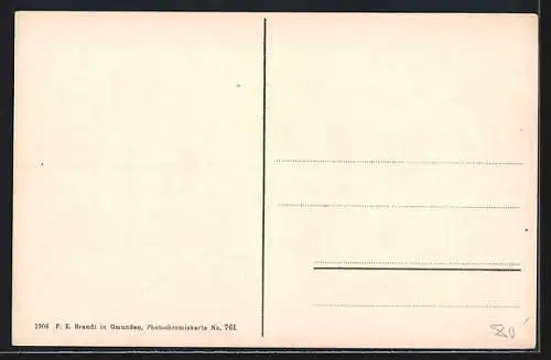 AK Bad Ischl, Laufen, Kinder mit Handkarren