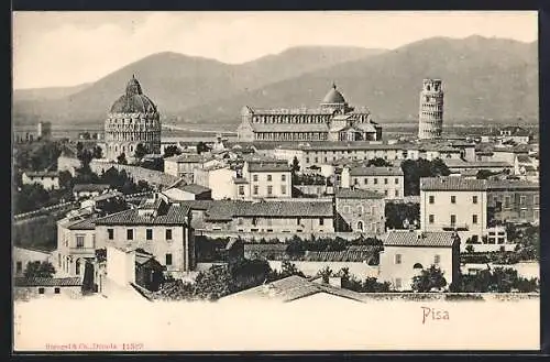 AK Pisa, Blick zur Piazza dei Miracoli (Piazza del Duomo)