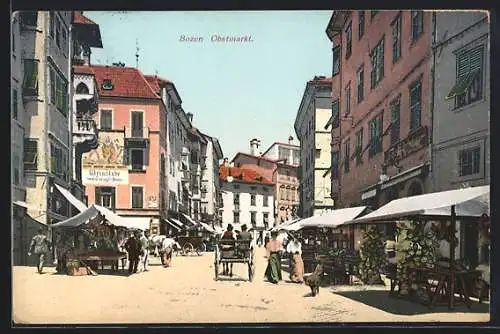 AK Bozen, Partie am Obstmarkt