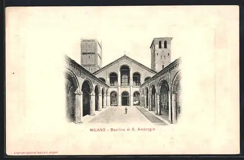 AK Milano, Basilica di S. Ambrogio