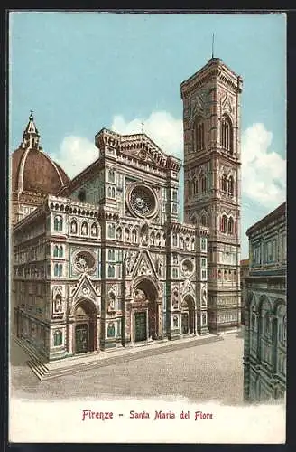 Künstler-AK Firenze, Santa Maria del Fiore