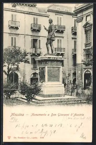 AK Messina, Monumento a Don Giovanni d`Austria