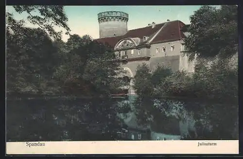 AK Berlin-Spandau, Blick zum Juliusturm