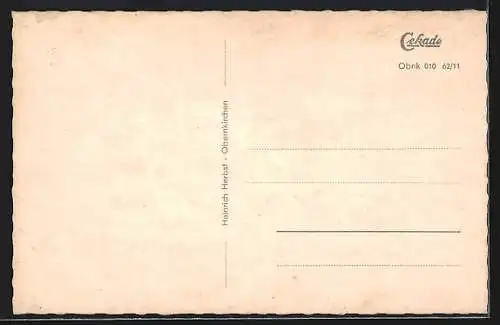 AK Obernkirchen, Strassenpartie mit Café