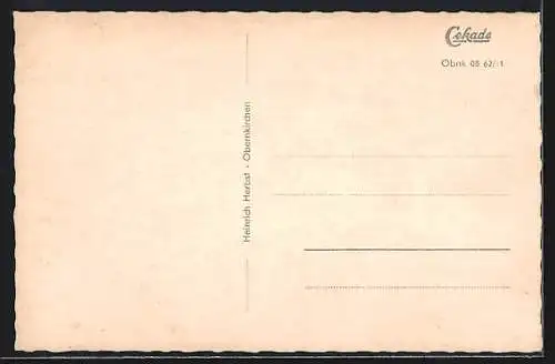 AK Obernkirchen, Strassenpartie mit Geschäften