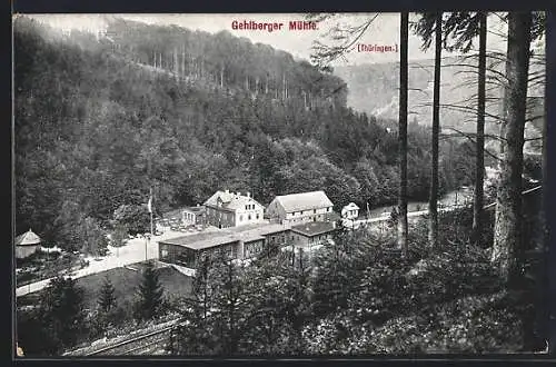 AK Gehlberg, Gasthaus Mühle