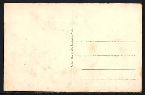 AK Brotterode /Thüringerwald, Ortsansicht aus der Vogelschau