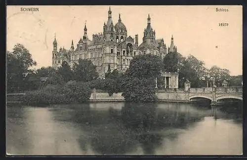 AK Schwerin / Mecklenburg, Schloss