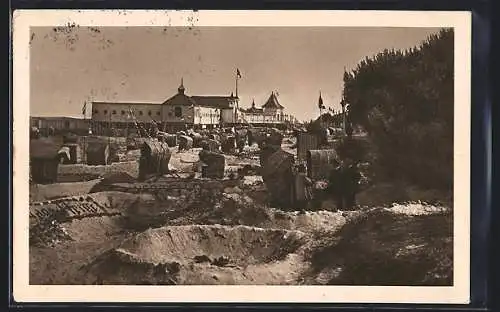 AK Brunshaupten i. M., Ostseebad, Strand und Familienbad