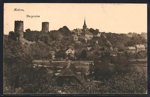 AK Kohren, Burgruine