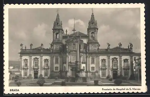 AK Braga, Frontaria do Hospital de S. Marcos