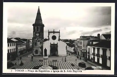 AK Tomar, Praca da República e Igreja de S. João Baptista