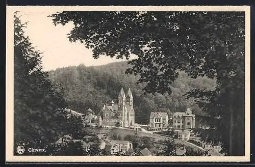 AK Clervaux, Blick auf die Kirche