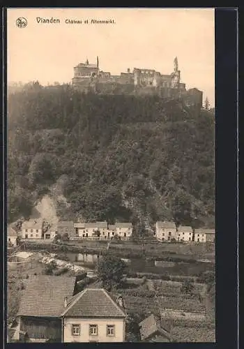 AK Vianden, Château et Altenmarkt