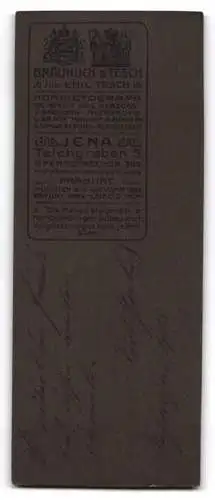 Fotografie Emil Tesch, Jena, Teichgraben 5, Junger Mann in Anzug