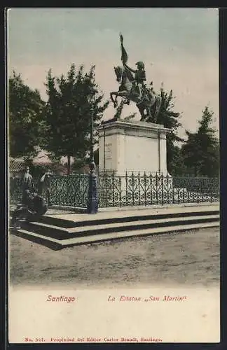 AK Santiago, La Estatua San Martin